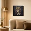 DIY Pre-Framed Owl Button Art Canvas Kit
