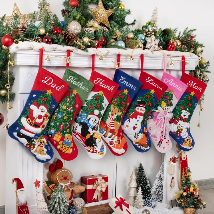 Personalized Luxury Christmas Stockings