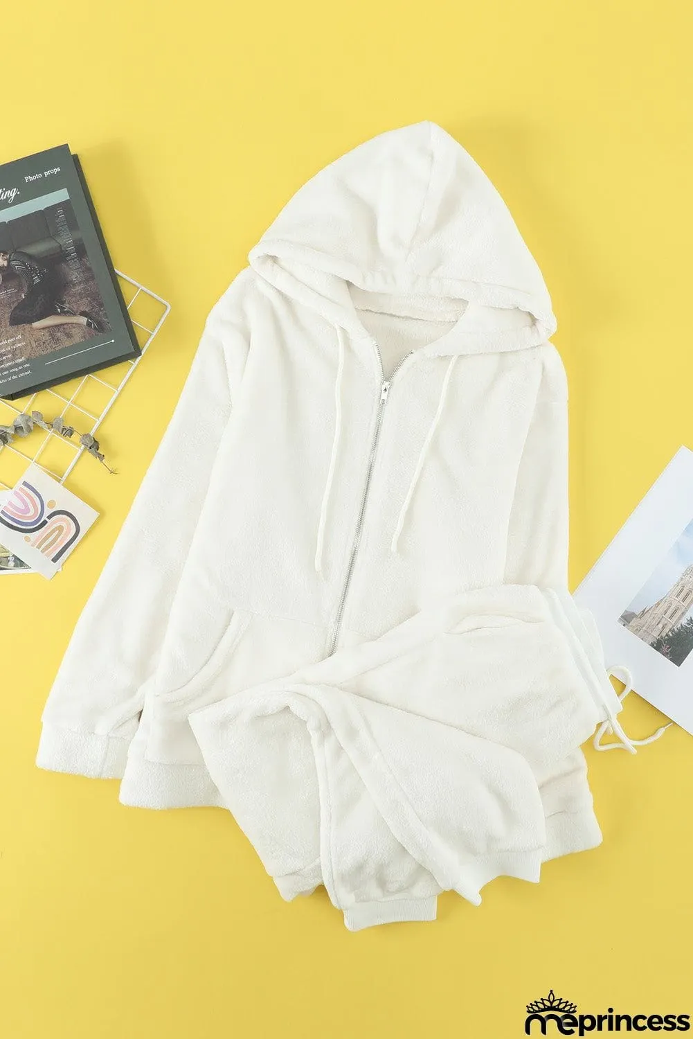 Fleece Hoodie and Pants Sportswear