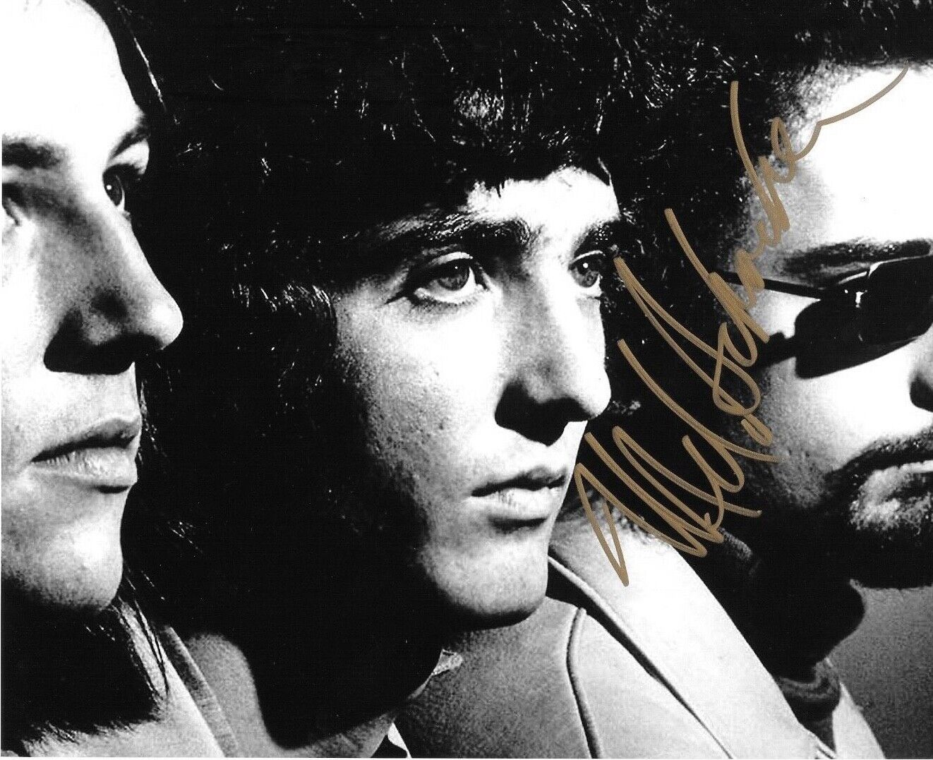 * MEL SCHACHER * signed 8x10 Photo Poster painting * GRAND FUNK RAILROAD * PROOF * 18