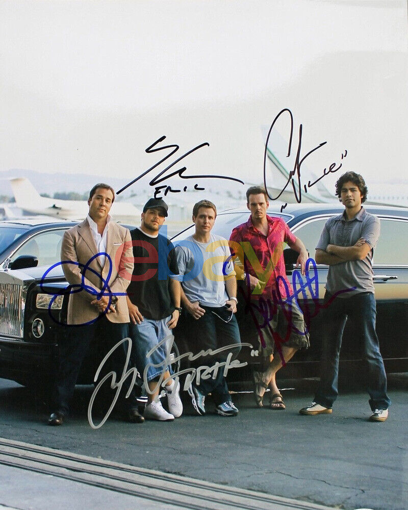 Entourage Cast Signed Autographed 8x10 Photo Poster painting reprint