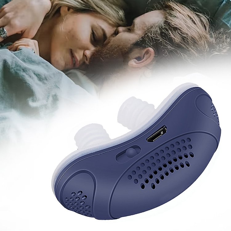 The First Hoseless, Maskless, Micro-CPAP Anti Snoring 2-pack