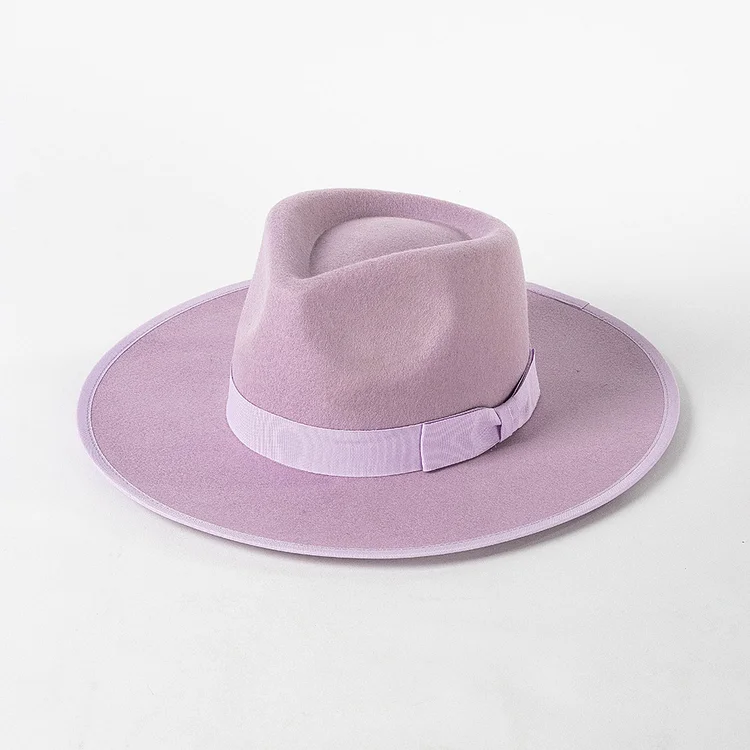 Rose Classic Fur Felt Hat - Lilac Purple