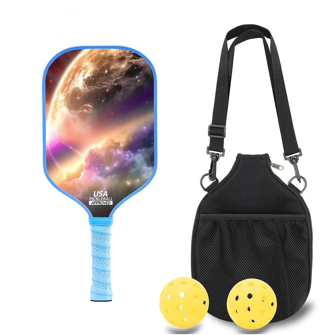 Original Paddle (16mm) T700 Sandblasted Carbon Fiber-Nebula Net