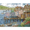 Beach Life-14CT Counted Cross Stitch 48*38cm/18.9*14.96in(Brand)