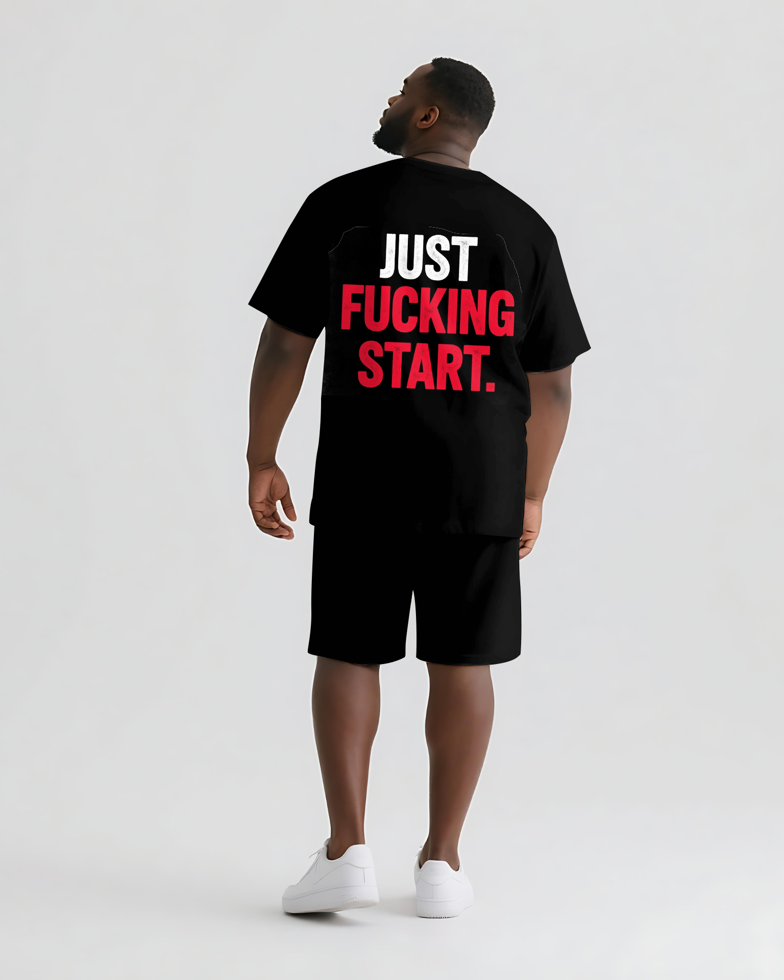 Stop Overthinking and Start Doing T-shirt 2-Piece Set