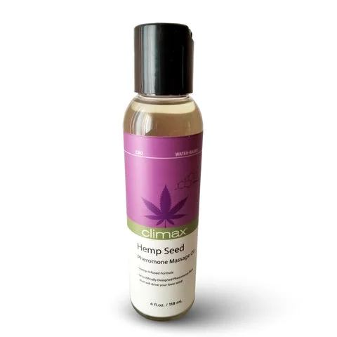 Climax Hemp Seed Pheromone Massage Oil - 4oz
