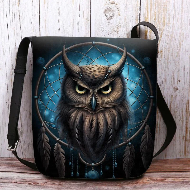 Style & Comfort for Mature Women Women's Eagle Print Crossbody Bags Shoulder Bags