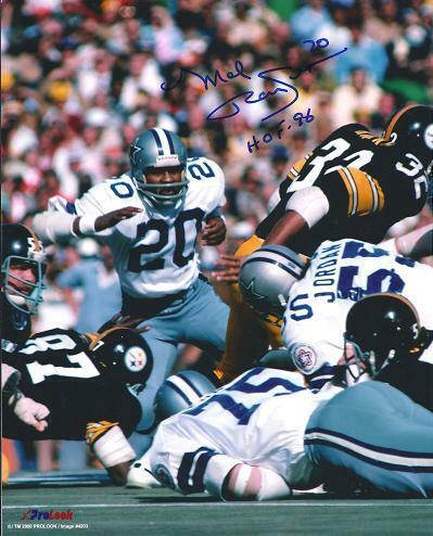 Mel Renfro Signed - Autographed Dallas Cowboys 8x10 inch Photo Poster painting - Hall of Famer