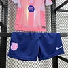 2025/2026 Kids Size Barcelona Special Edition Pink Football Shirt 1:1 Thai Quality