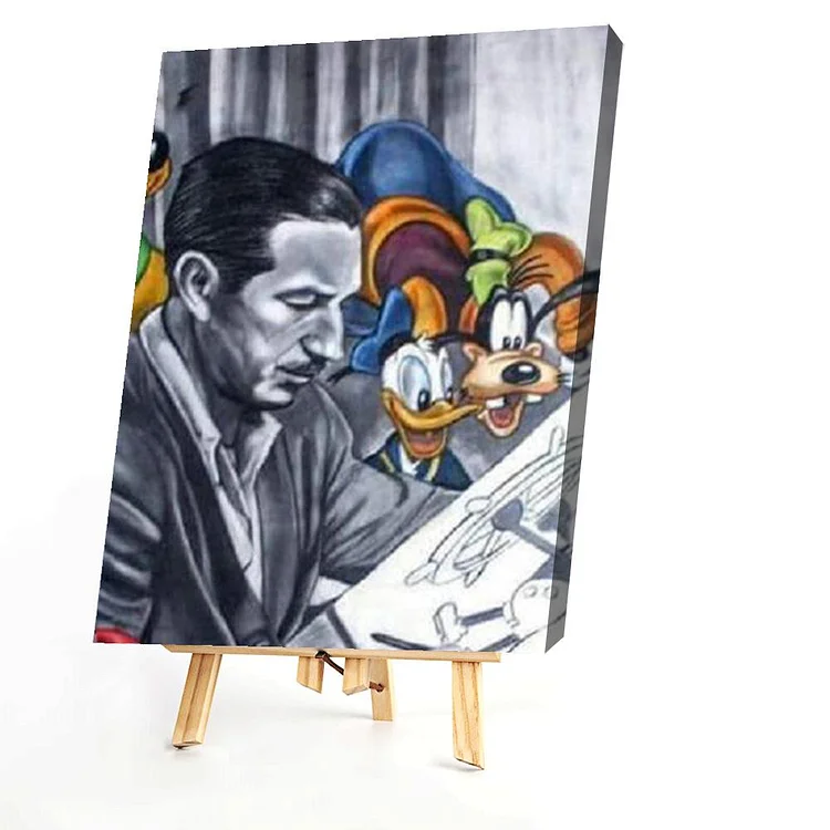 Mickey Mouse And Friends - Painting By Numbers - 40*50CM gbfke