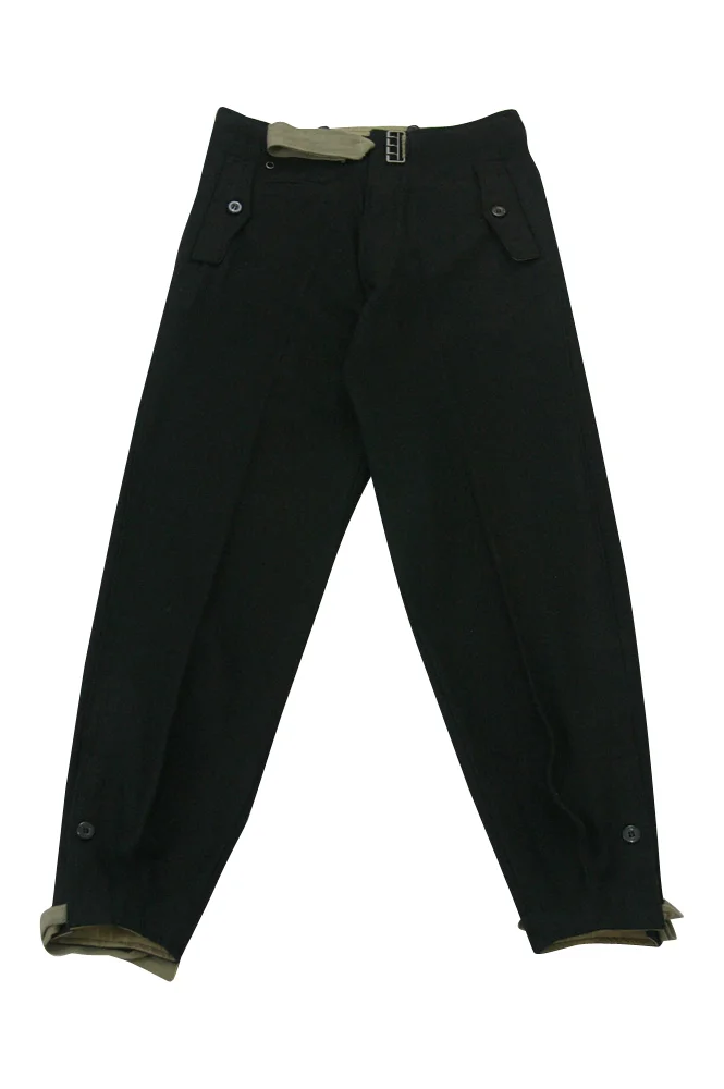   Wehrmacht German Panzer Black Wool Trousers German-Uniform