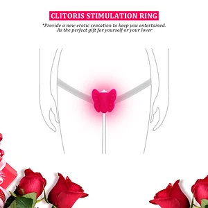 Butterfly Wearable Vibrator Clitoris Stimulator