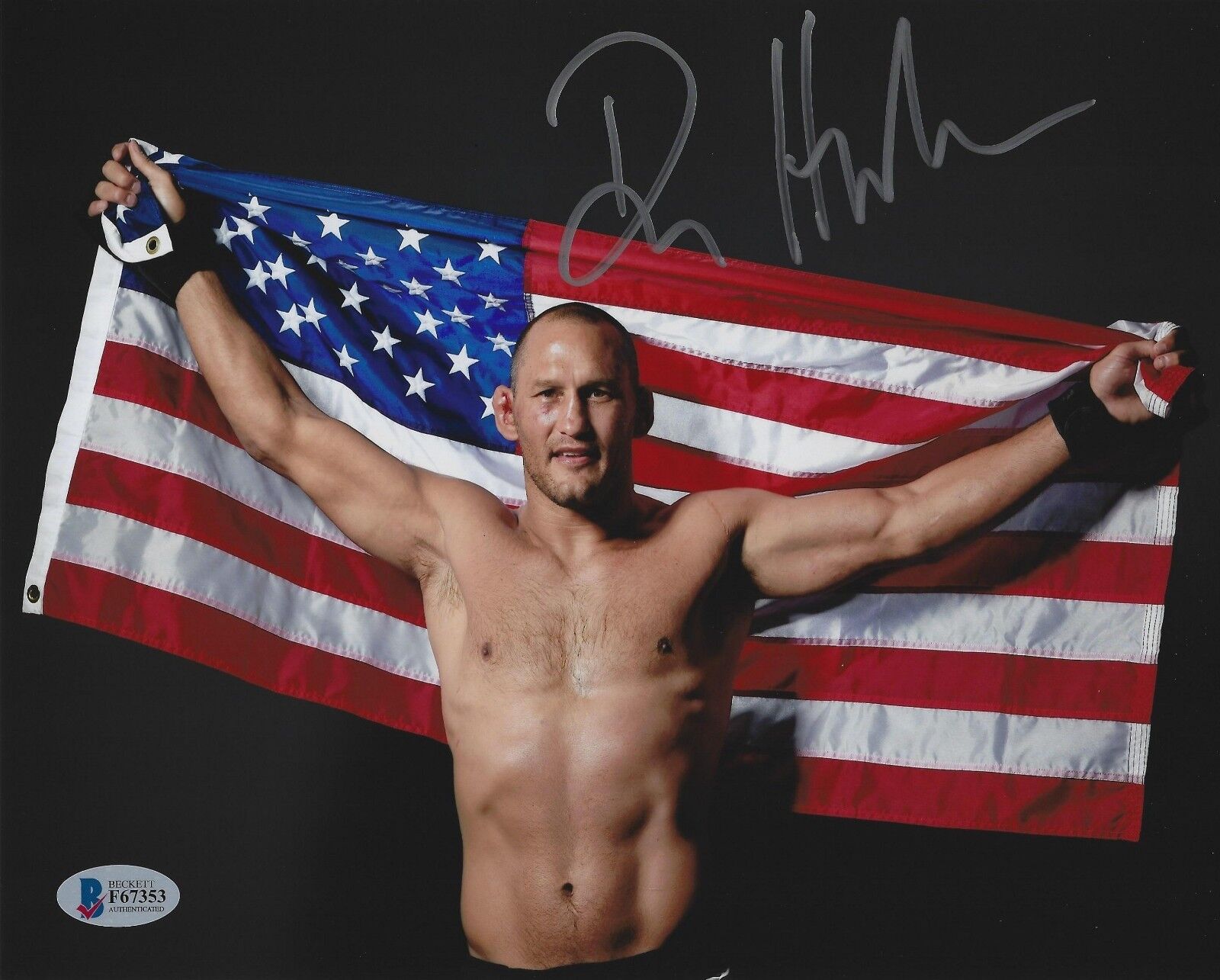 Dan Henderson Signed 8x10 Photo Poster painting BAS Beckett COA UFC Pride FC Picture Autograph 2