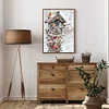 Birds on the Mailbox - 11CT Counted Cross Stitch - 40*56cm