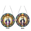 DIY Our Lady-Diamond Painting Pendant