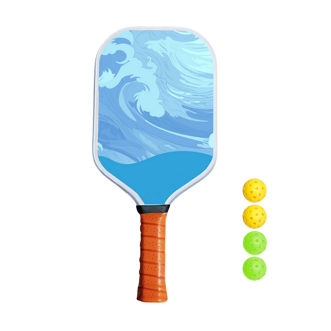 Lightweight Durable Fiber Glass Pickleball Paddle - Perfect for All Levels
