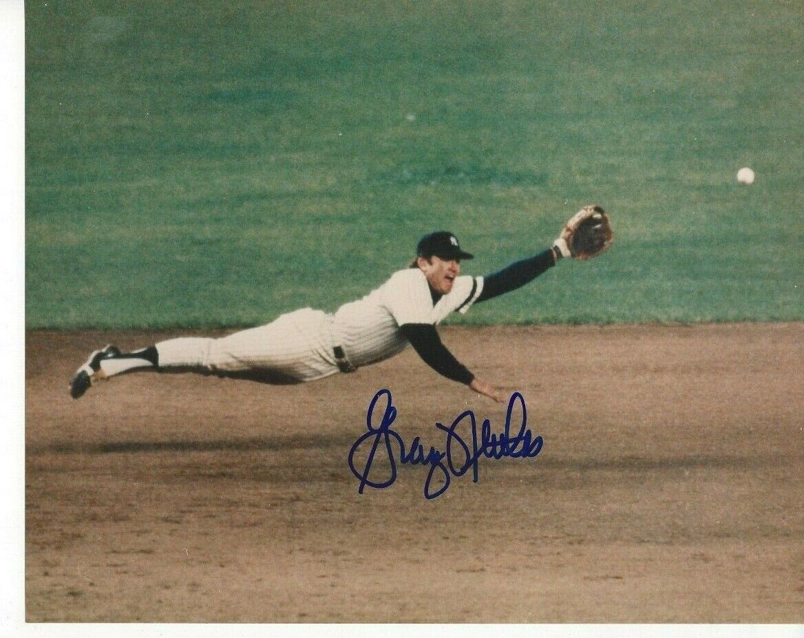 Graig Nettles Autographed 8x10 New York YankeesRare B892