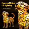 Dog Lamp Dog Series Art Night Light Stained Resin Dog Desk Lamp Home Decor