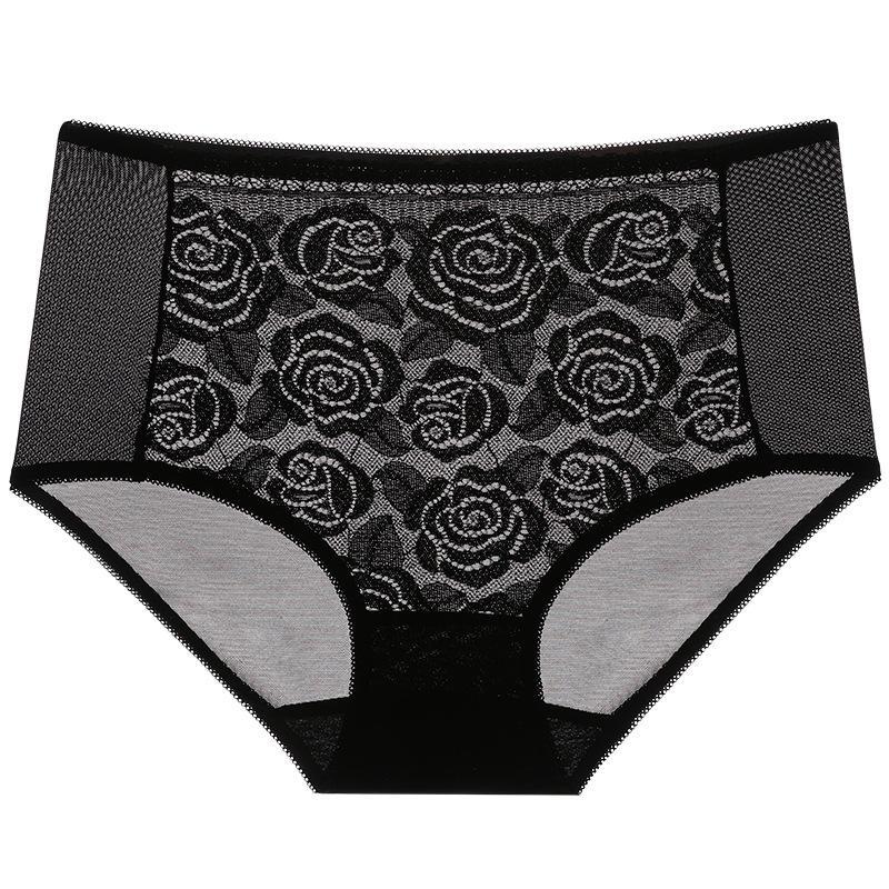  thdmladies Medium High Waist Lace Briefs thedmladies