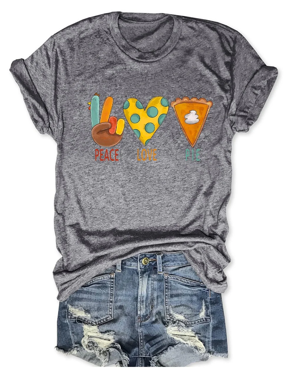 Peace Love Pie T-Shirt