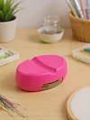 Magnetic Sewing Pincushion with Drawer Magnetic Pin Holder with Strong Magnet Oval Design for Sewing Quilting Pins Paper Clips Screws