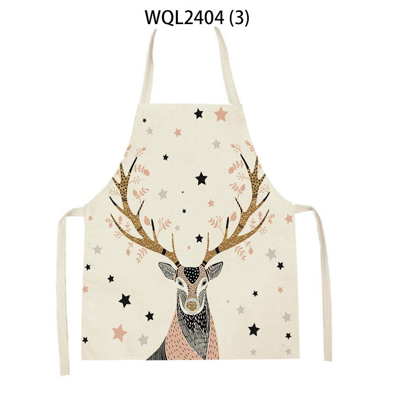 Linen Kitchen Apron Classical mythological animal