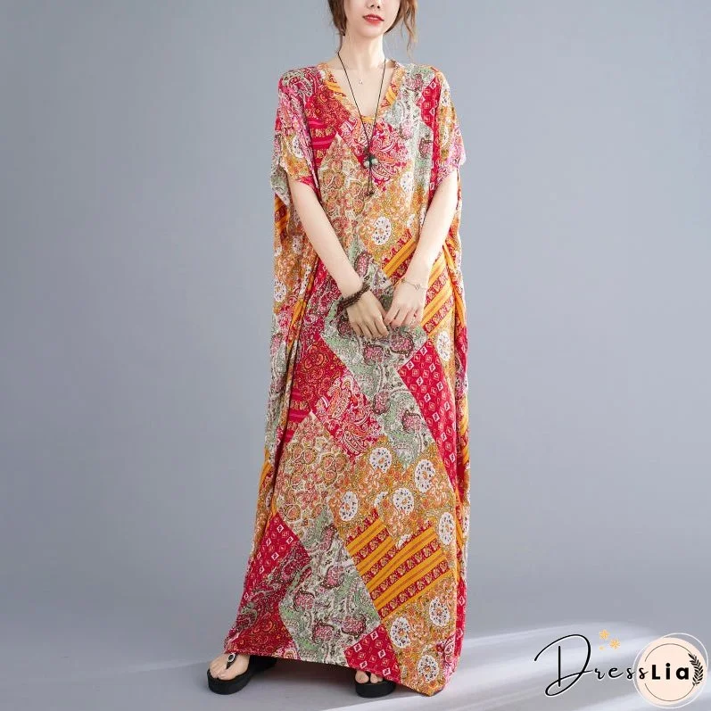 Women's Clothing In Large Sizes, Plump and Slim, with A Belly Covering Temperament Dress