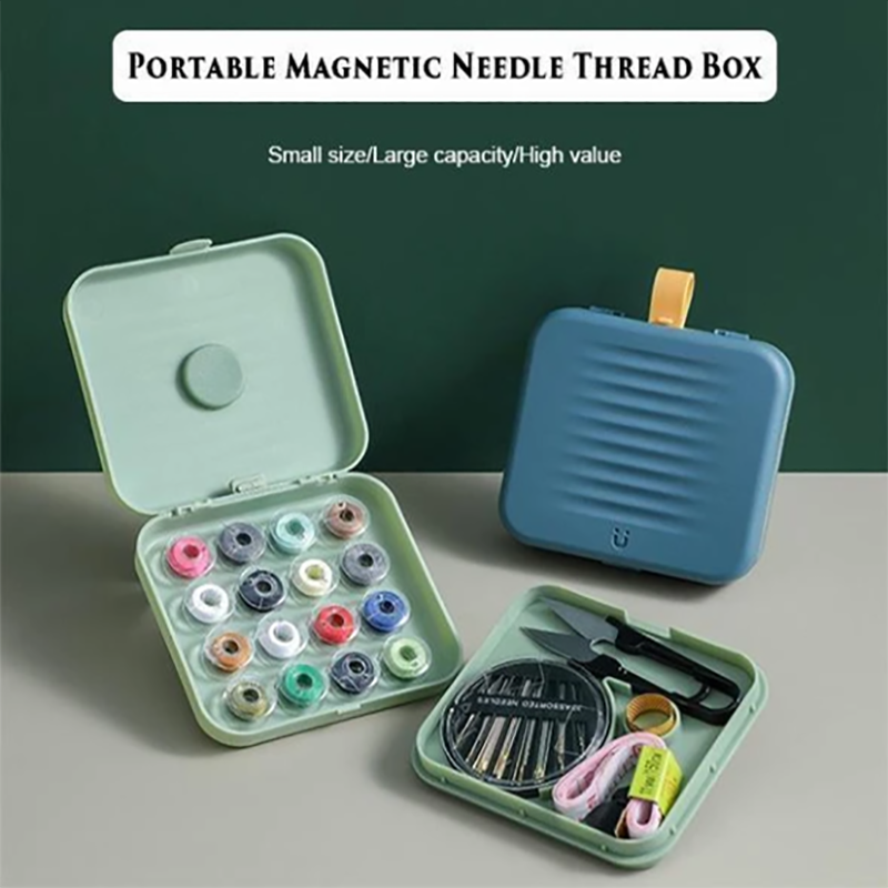 Travel Small Magnetic Sewing Box