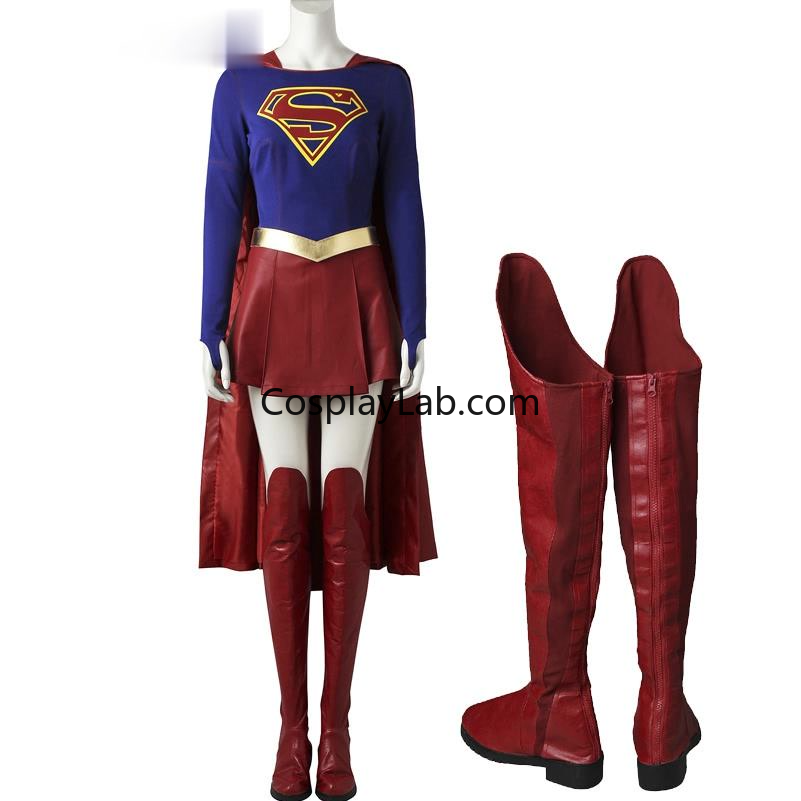 The Flash Supergirl Cosplay Costume