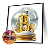 Diamond Painting -DIY Round Drill Christmas Ball B（50x50cm）