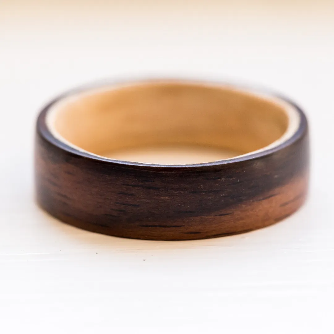 Ebony on Maple