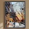 Diamond Painting-DIY Full Round Drill Romantic Paris Street