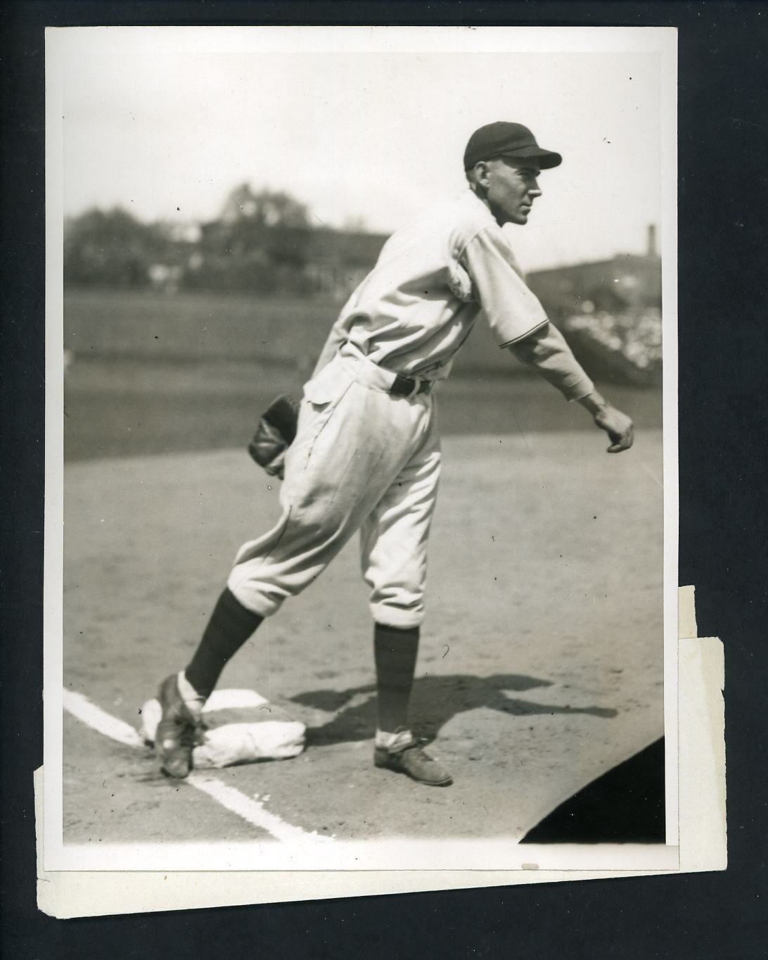 Clyde Beck 1929 Type 1 Press Photo Poster painting Chicago Cubs