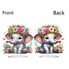 Diamond Painting Acrylic Elephant Desktop Ornament Decorations