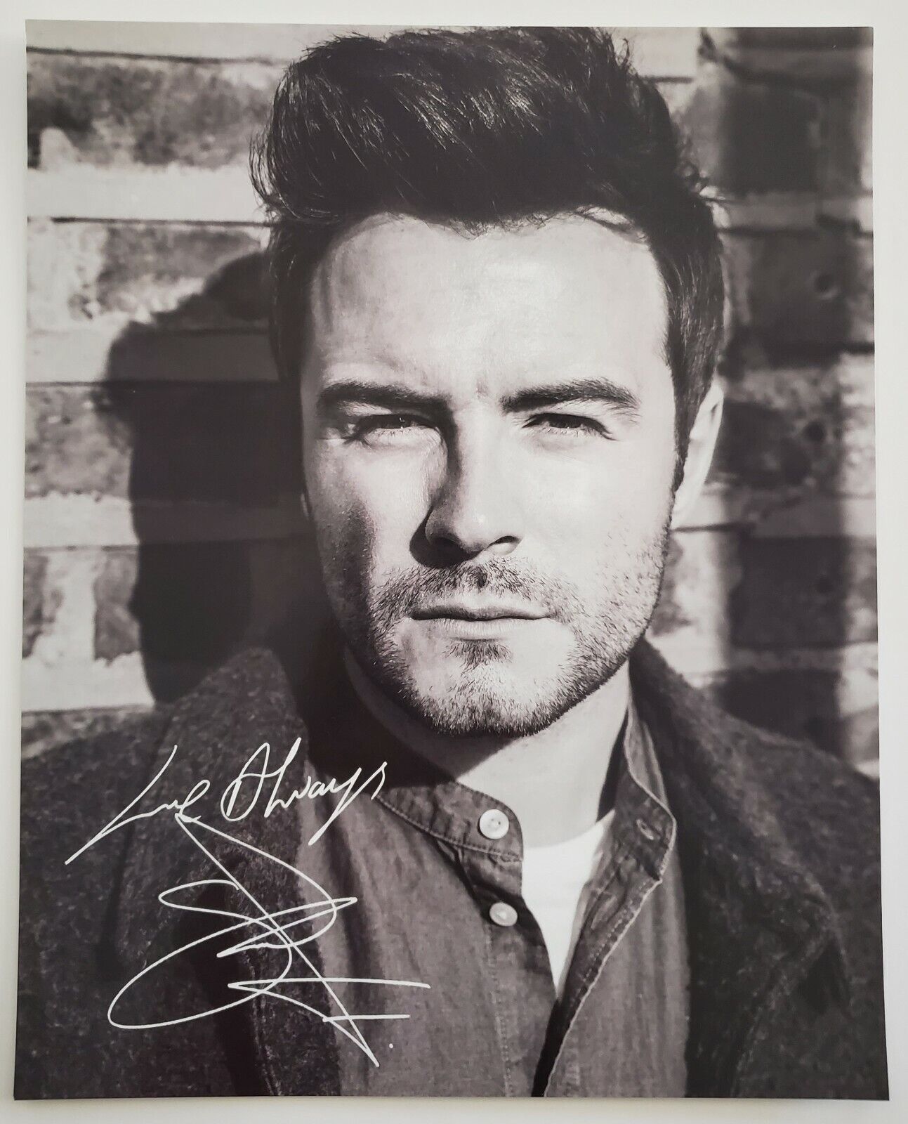 Unsigned Shane Filan 8x10 Photo Poster painting Print Boy Band Westlife Irish Singer Songwriter