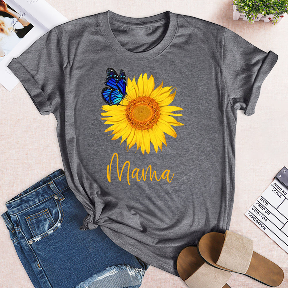 Sunflower and butterfly insect T-shirt Tee -04286-Guru-buzz