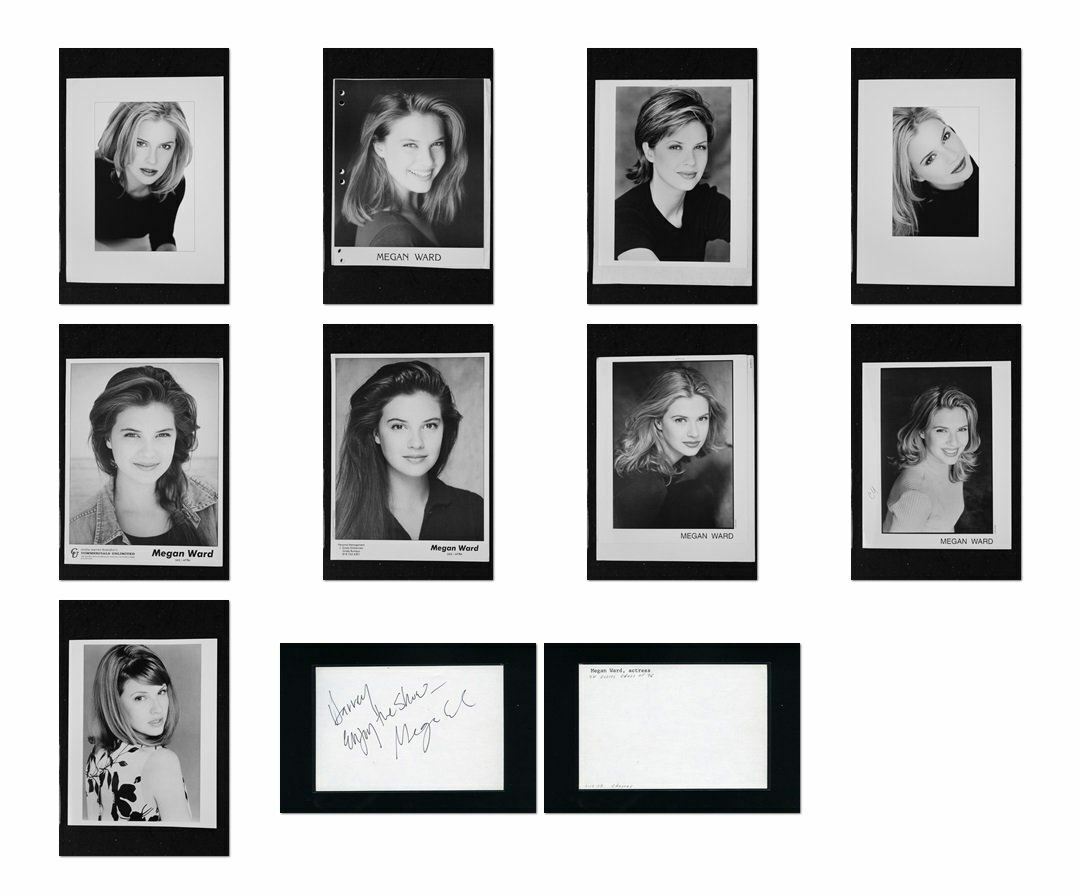 Megan Ward - Signed Autograph and Headshot Photo Poster painting set - Party of Five