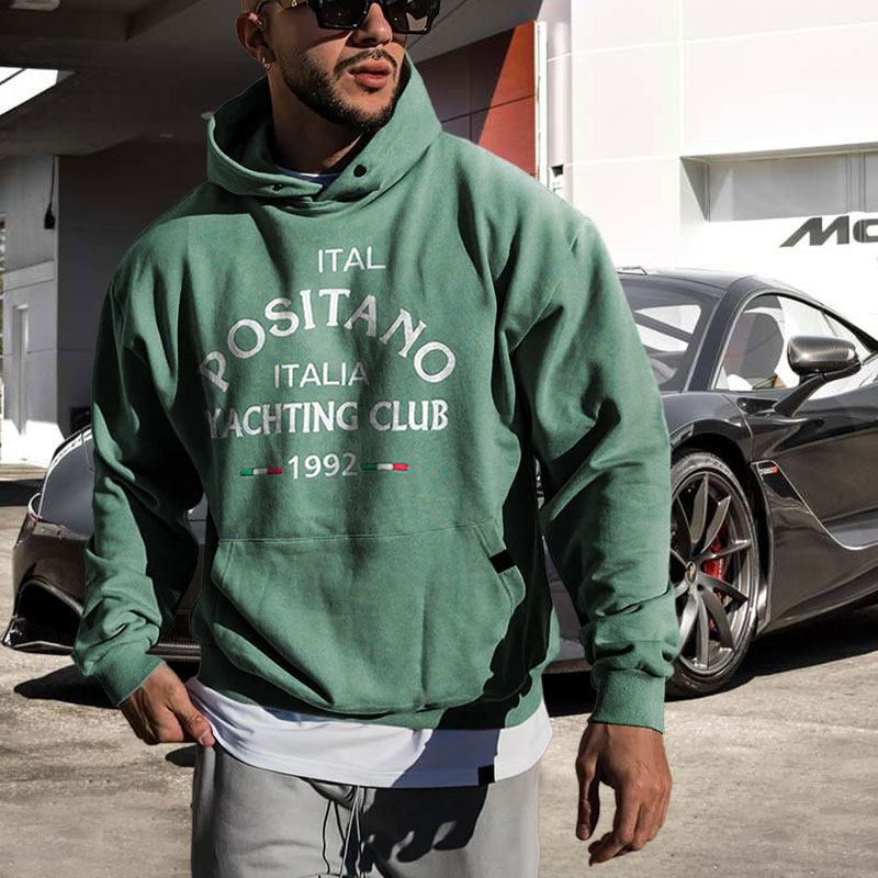 positano yachting club hoodie