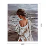Paint By Number - Oil Painting - Girl Back(40*50cm)、[Everydayedeals]
