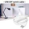 3ft 5V USB Power Cable 2 Pin USB 2.0 Male Cord Extension DIY with Switch