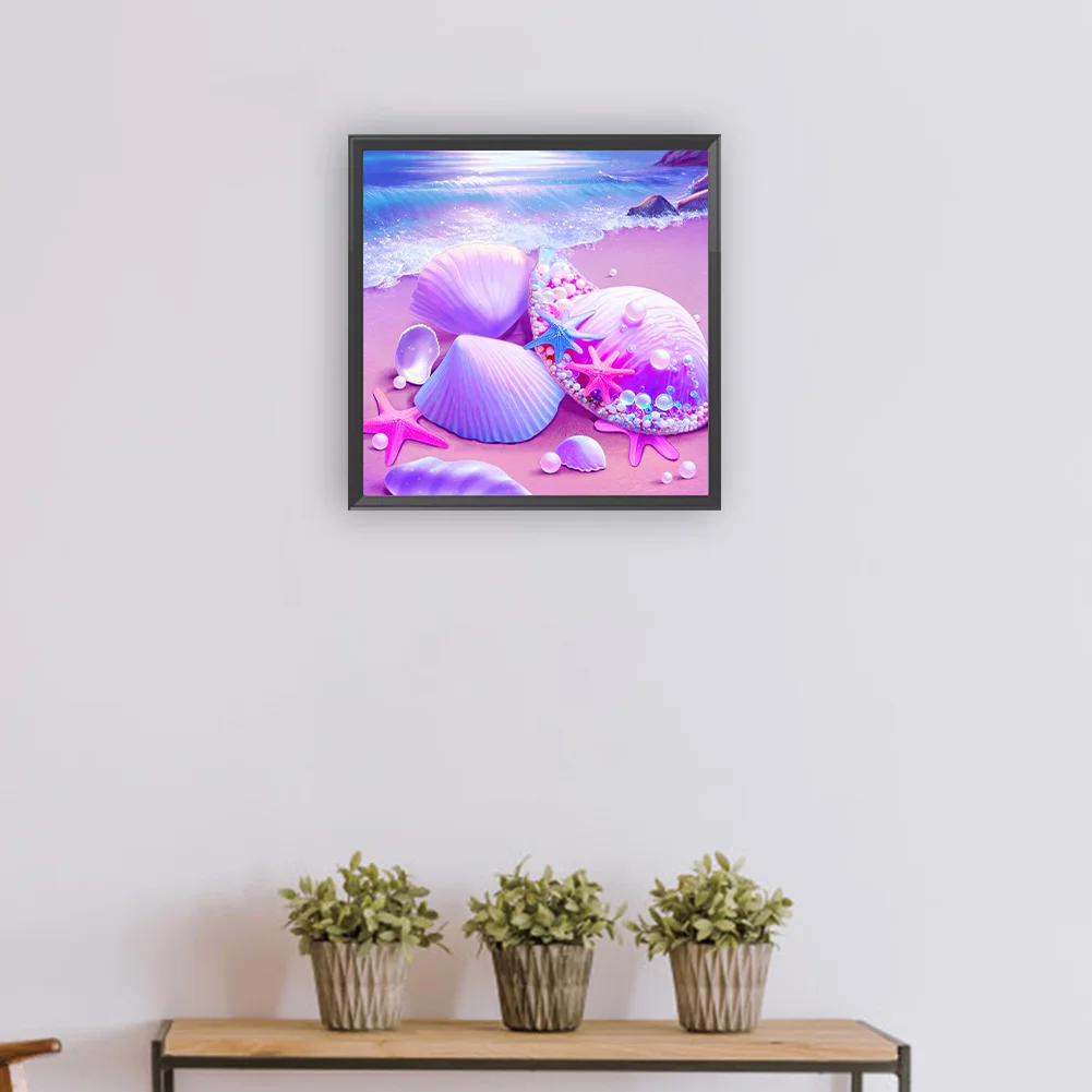 Diamond Painting - Full Round Drill - Dream Shellfish(Canvas|30*30cm)