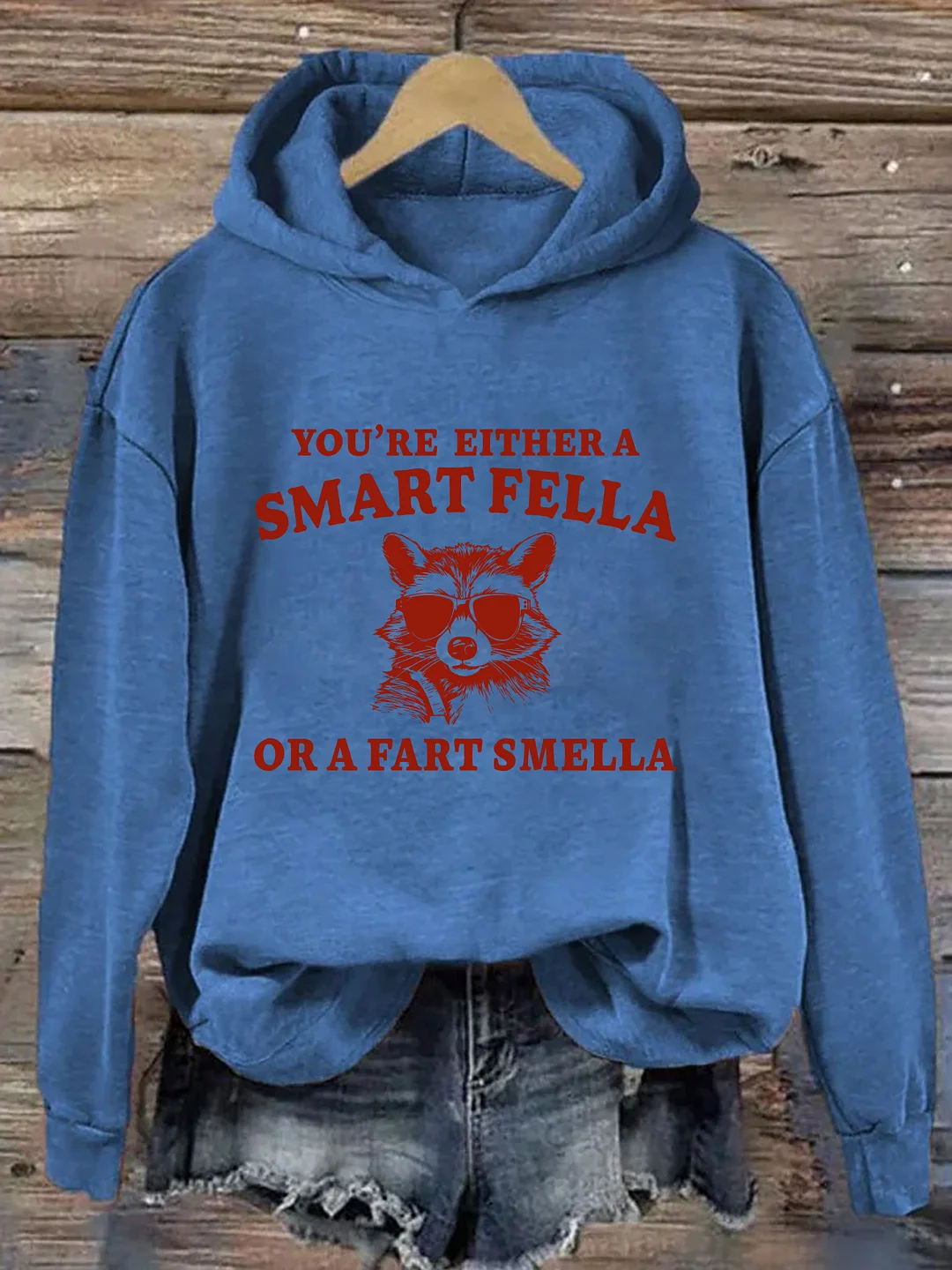 Are You A Smart Fella Or Fart Smella Hoodie