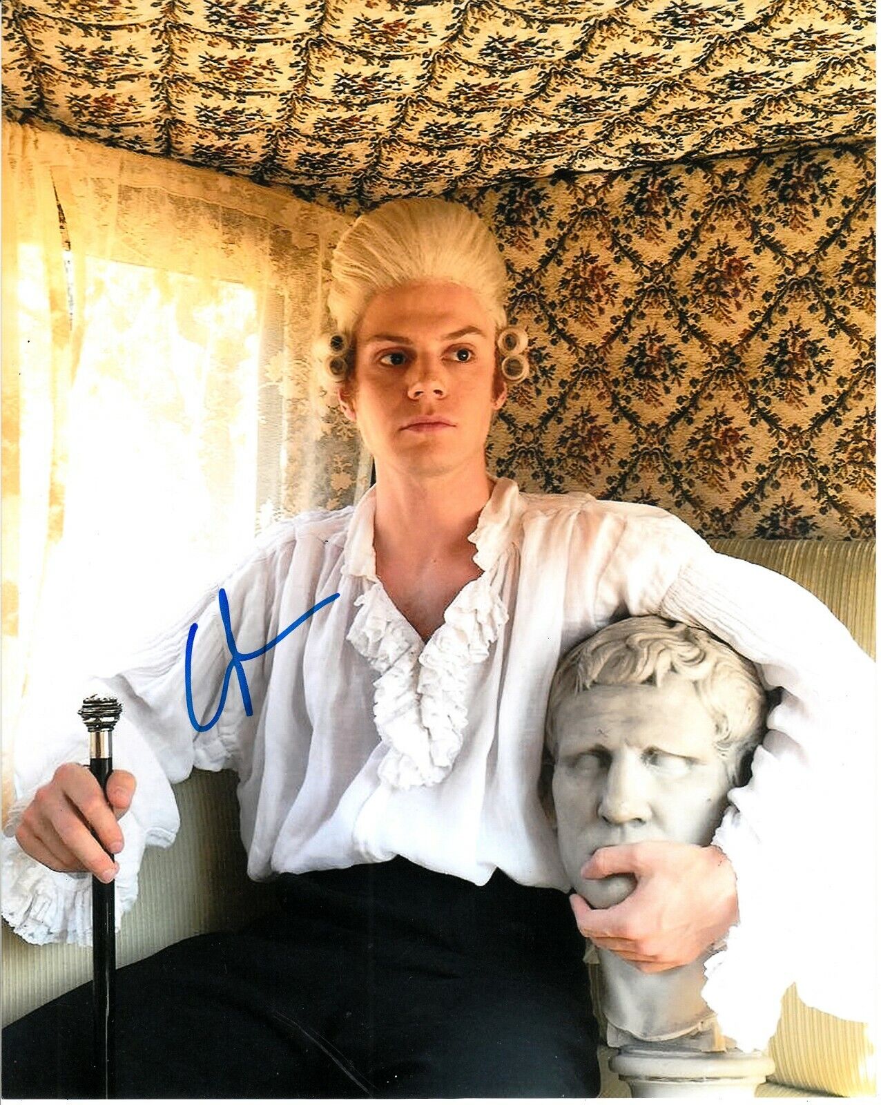 EVAN PETERS SIGNED AMERICAN HORROR STORY Photo Poster painting UACC REG 242 (6)