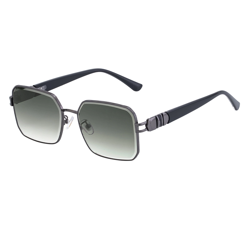 Casual Vacation Solid Color Pc Square Full Frame Women’s Sunglasses