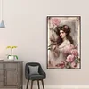 (40*60cm)Flower Beauty - Full Round Drill Diamond Painting
