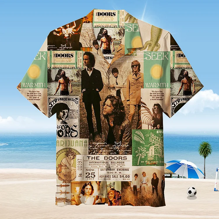 The Doors|Unisex Hawaiian Shirt