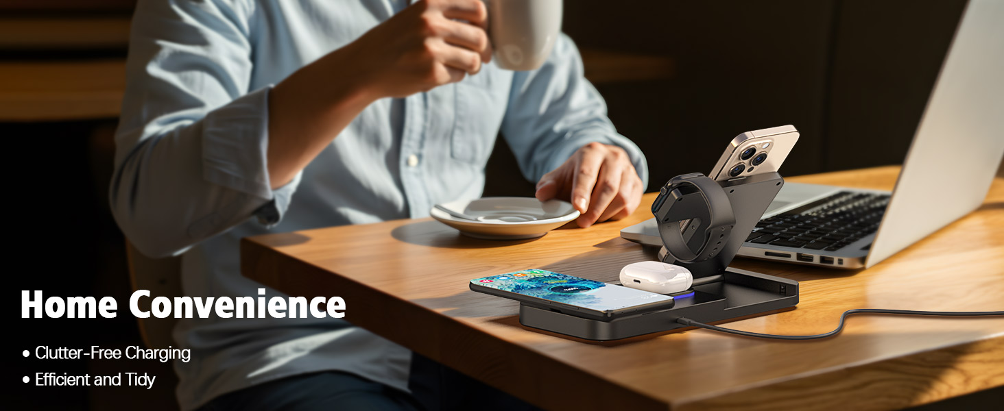 7 in 1 Wireless Charging Station