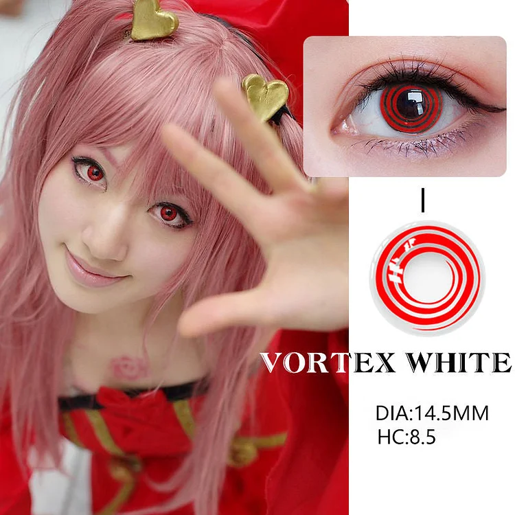 Swirl Blue Cosplay Contacts