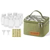 Pepper Spice Storage Jars Set Condiment Jars Organizer Outdoor Barbecue Utensils
